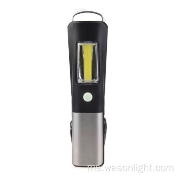 Battery Powerd Multi-tools Cob Magnetic Led Torch Flashlight